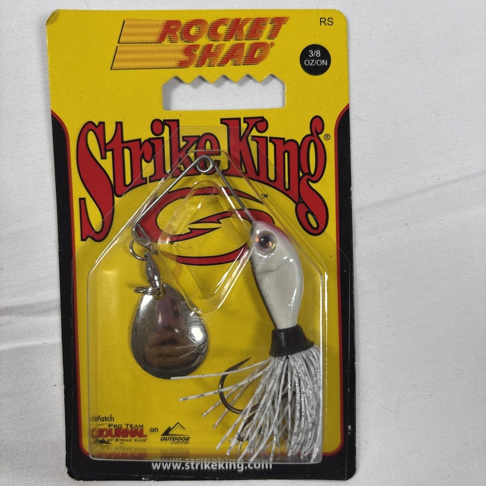 Strike King Spinnerbait Rocket Shad 3/8 Oz FISHING LURE BRAND NEW